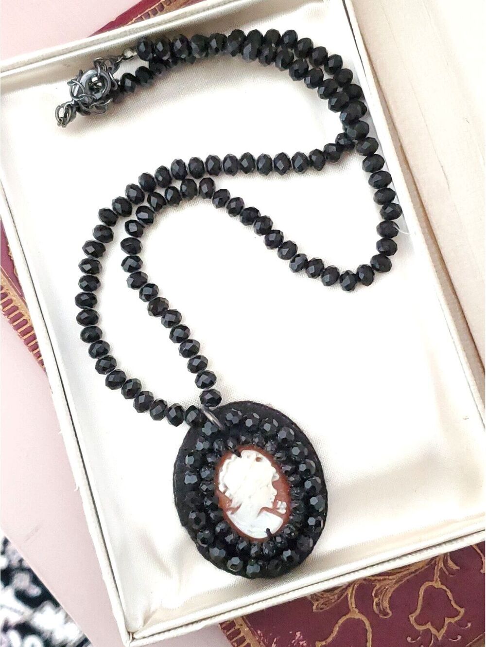 Modern Victorian Cameo Necklace